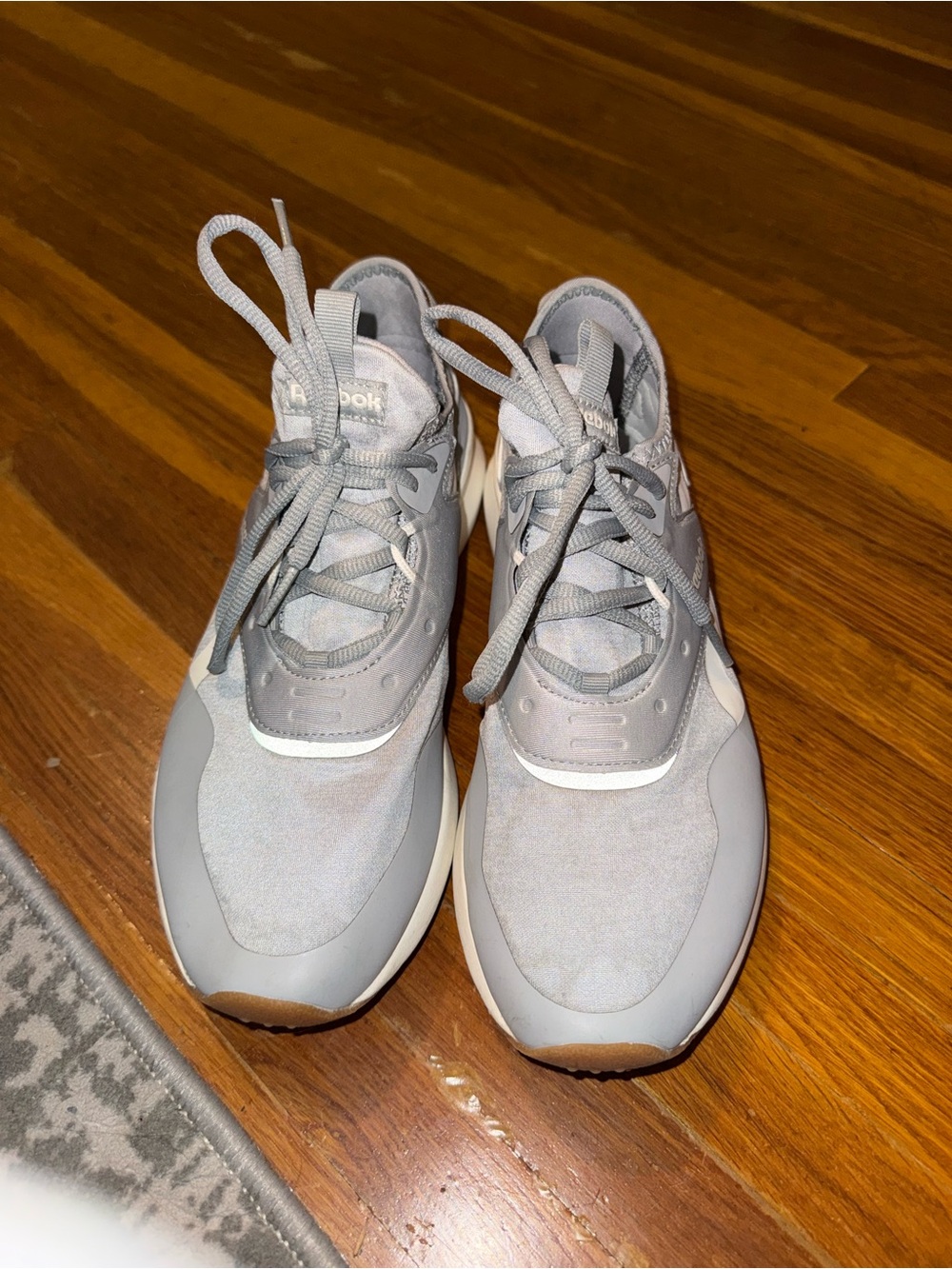Reebok Women’s Light Gray Athletic Sneakers